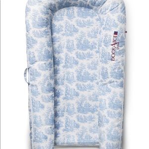 Dock a Tot Grand Toile De Jouy Dusty Blue